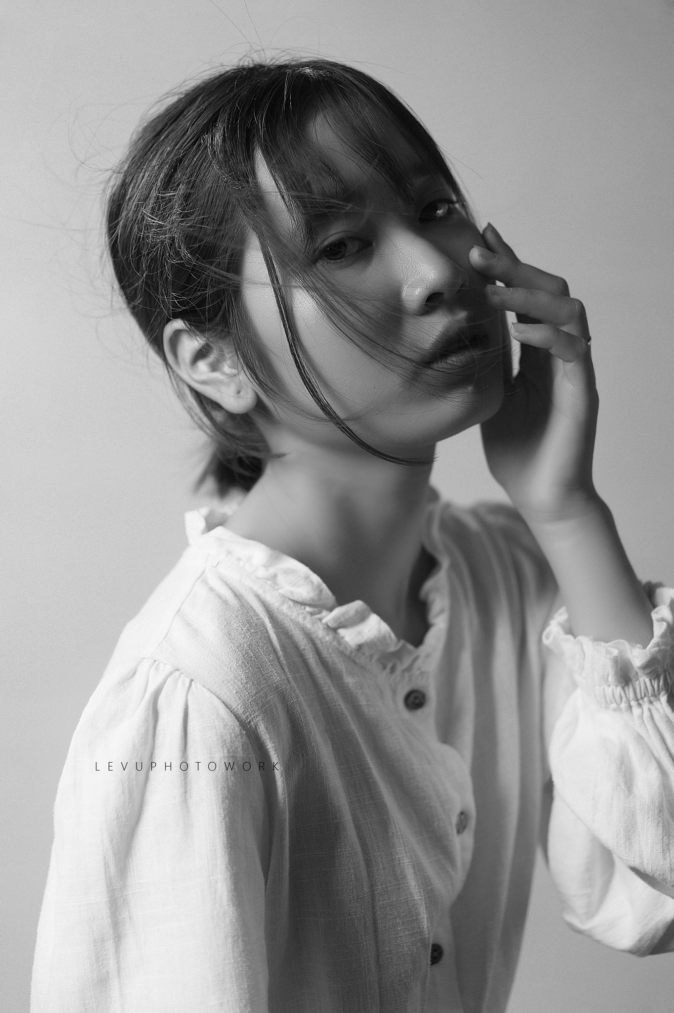 B&W portrait